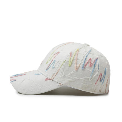 New Quilted Baseball Cap Adjustable