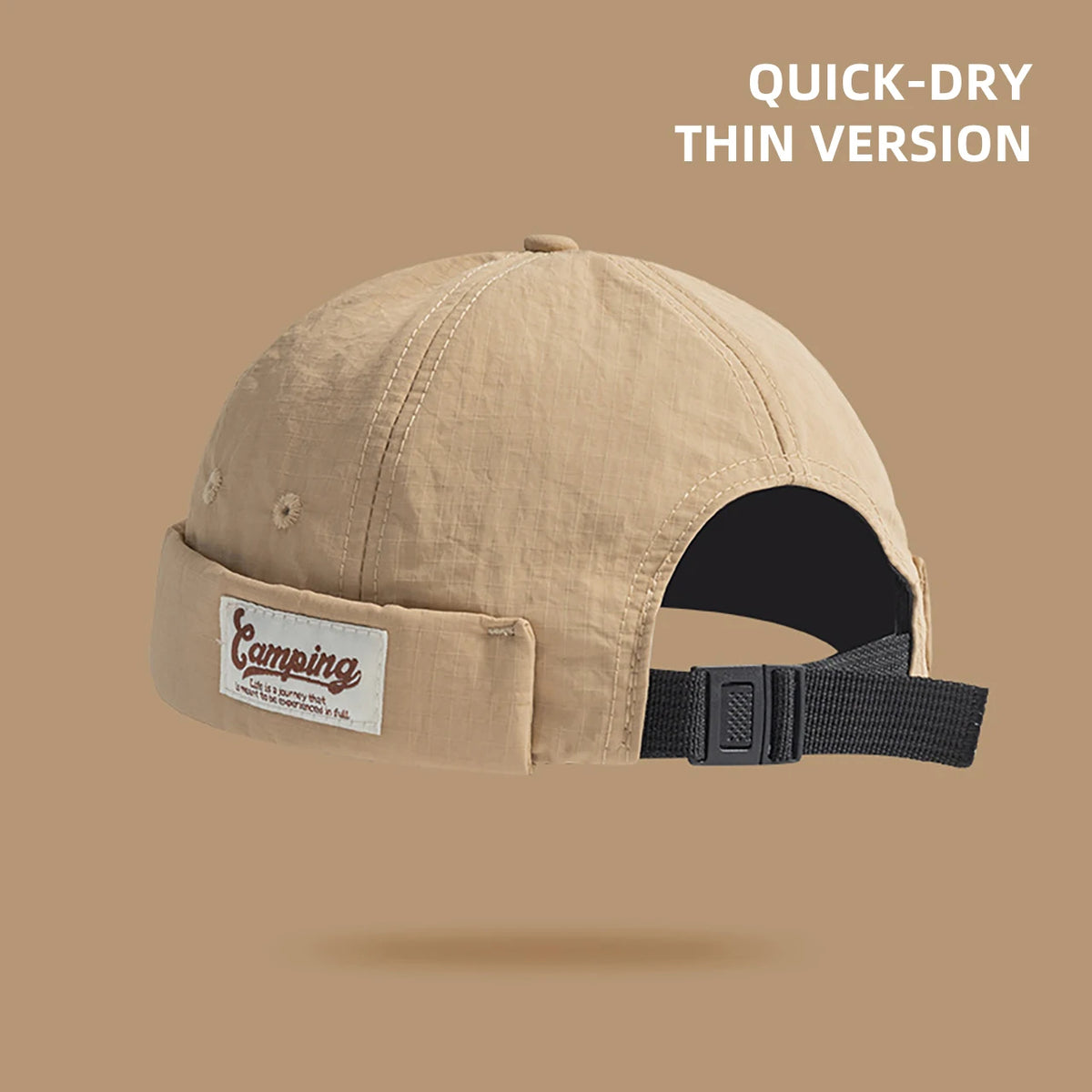 Summer Thin Quick Drying Brimless Dome Hat