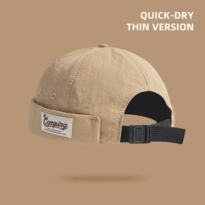Summer Thin Quick Drying Brimless Dome Hat
