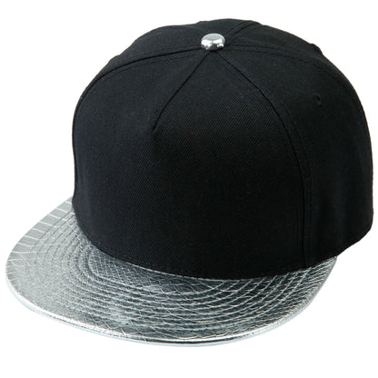 Hip Hop Caps Men Women PU Leather Adjustable