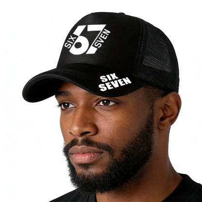 1/2PC Six Seven 67 Digital Mesh Hat