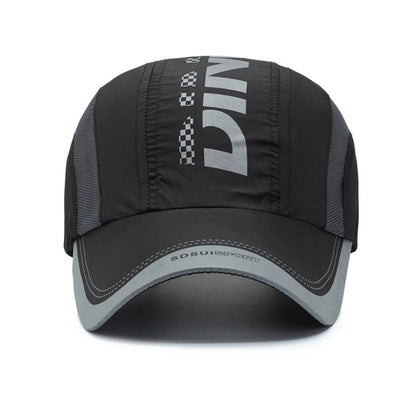 Summer Outdoor Sports Quick Drying Hat Thin Breathable Mesh Anti-UV