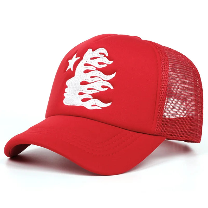 New Letter Embroidery Baseball Hats New Unisex Hip Hop Breathable Caps