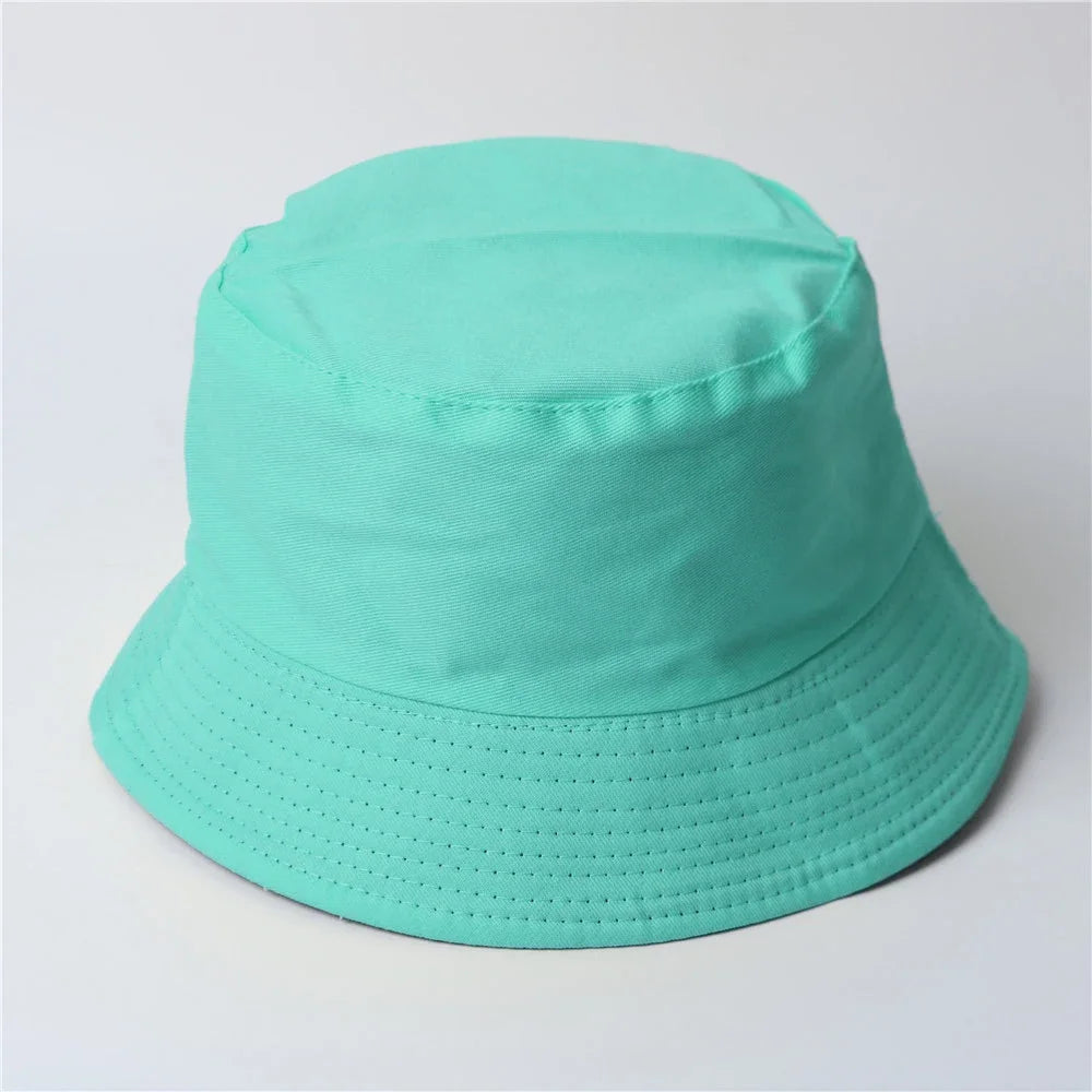 Fluorescent Bucket Hat Women All-Match Men's Caps Panama