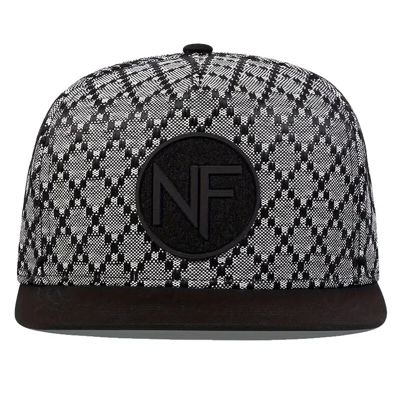 Unisex NF Letter Embroidery Hip-Hop Hats Spring And Autumn Outdoor