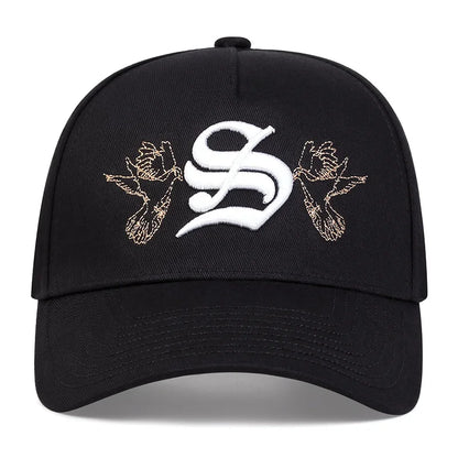 Fashion S Letter Embroidery Baseball Cap Cotton Snapback Hat Unisex Hip Hop Trucker Caps Men Women Outdoor sun Hats