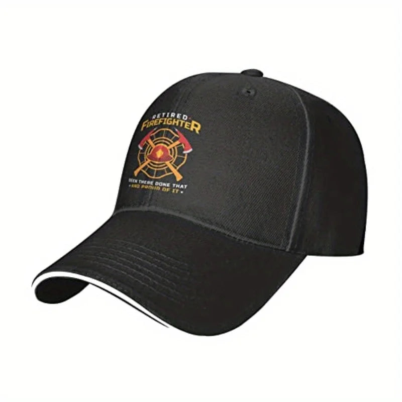 Retired Firefighter Been There Done That Proud Fireman Baseball Cap