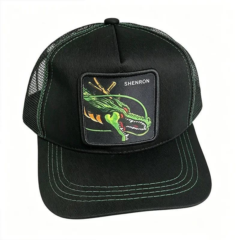 Anime Cartoon Baseball Caps Fashion Trend Baseball Caps Outdoor Summer Sun Block Visor  Truck Driver Net Cap
