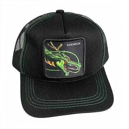 Anime Cartoon Baseball Caps Fashion Trend Baseball Caps Outdoor Summer Sun Block Visor  Truck Driver Net Cap
