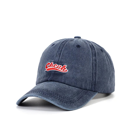 Unisex All Season Fashionable Washed Retro Baseball Cap