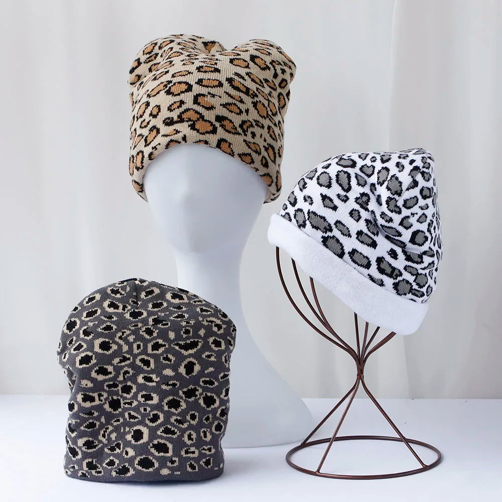 New Cartoon Leopard Beanies Caps Boys Gifts