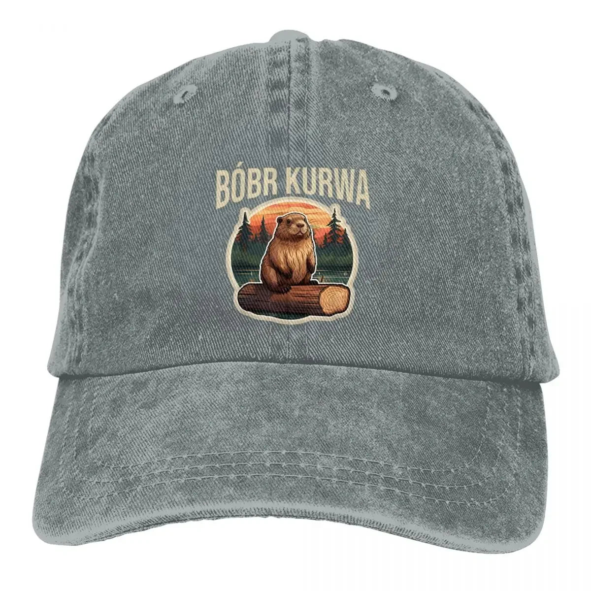 Bobr Kurwa Bober Beaver Bobr Baseball Cap