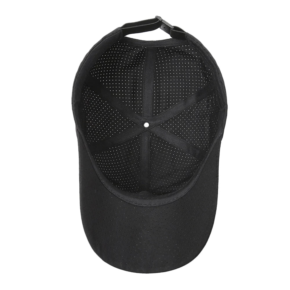 Fashion Quick Dry Summer Baseball Cap Breathable Adjustable Sports Cap UV Protection Trucker Cap Men Women