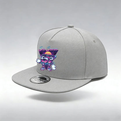 1/2PC67 Robot Patterned Baseball Cap