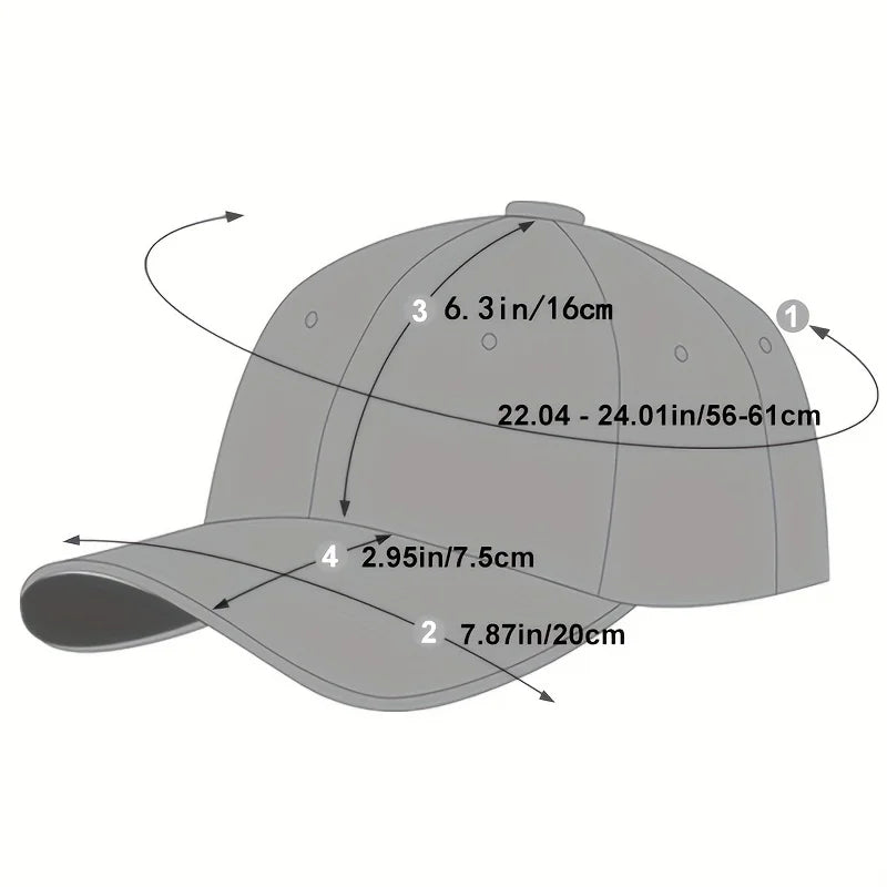 Unisex Casual Baseball Cap Sports Snapback Golf Hat Squad Bride Printing Hip Hop Hats