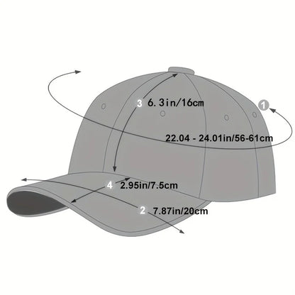 Unisex Casual Baseball Cap Sports SnapBack Golf Hat Cotton Embroidery Hip Hop Hats Summer