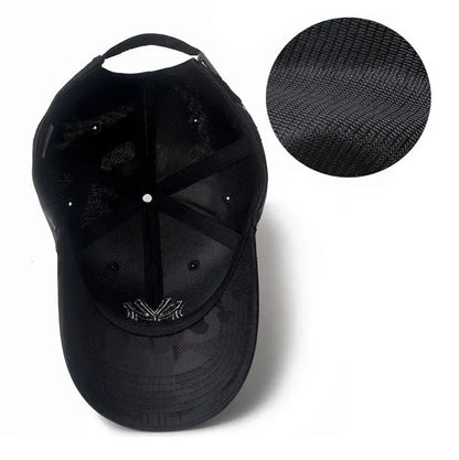 Four Seasons Letter Embroidery For My Cotton Breathable Tactical Military Adjustable Camouflage Hats