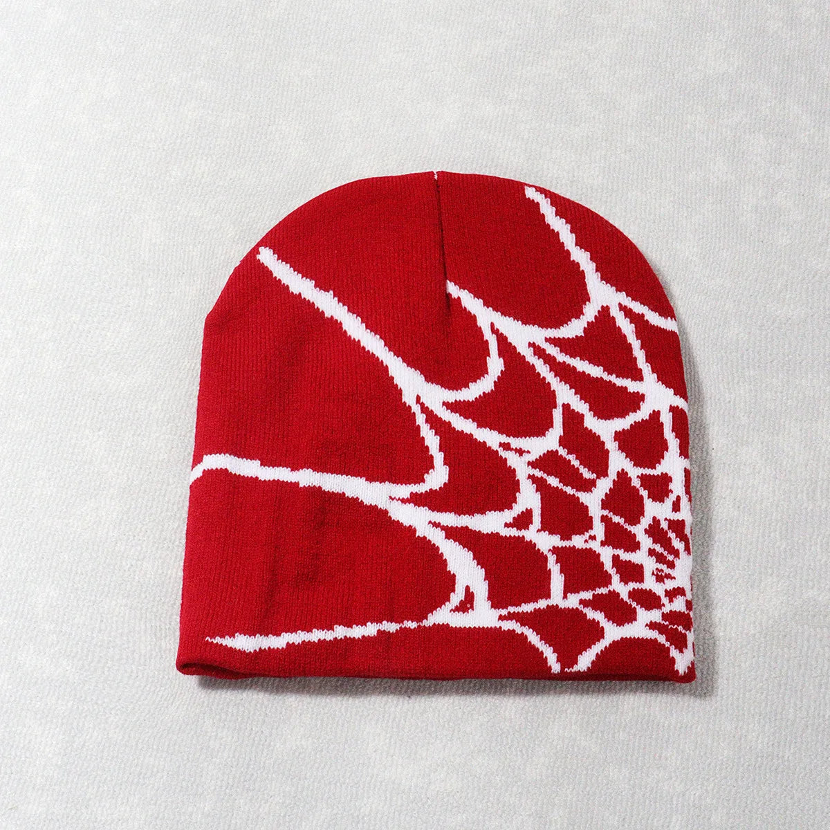 Knitting Spider Web Design Hat Skullies Beanies