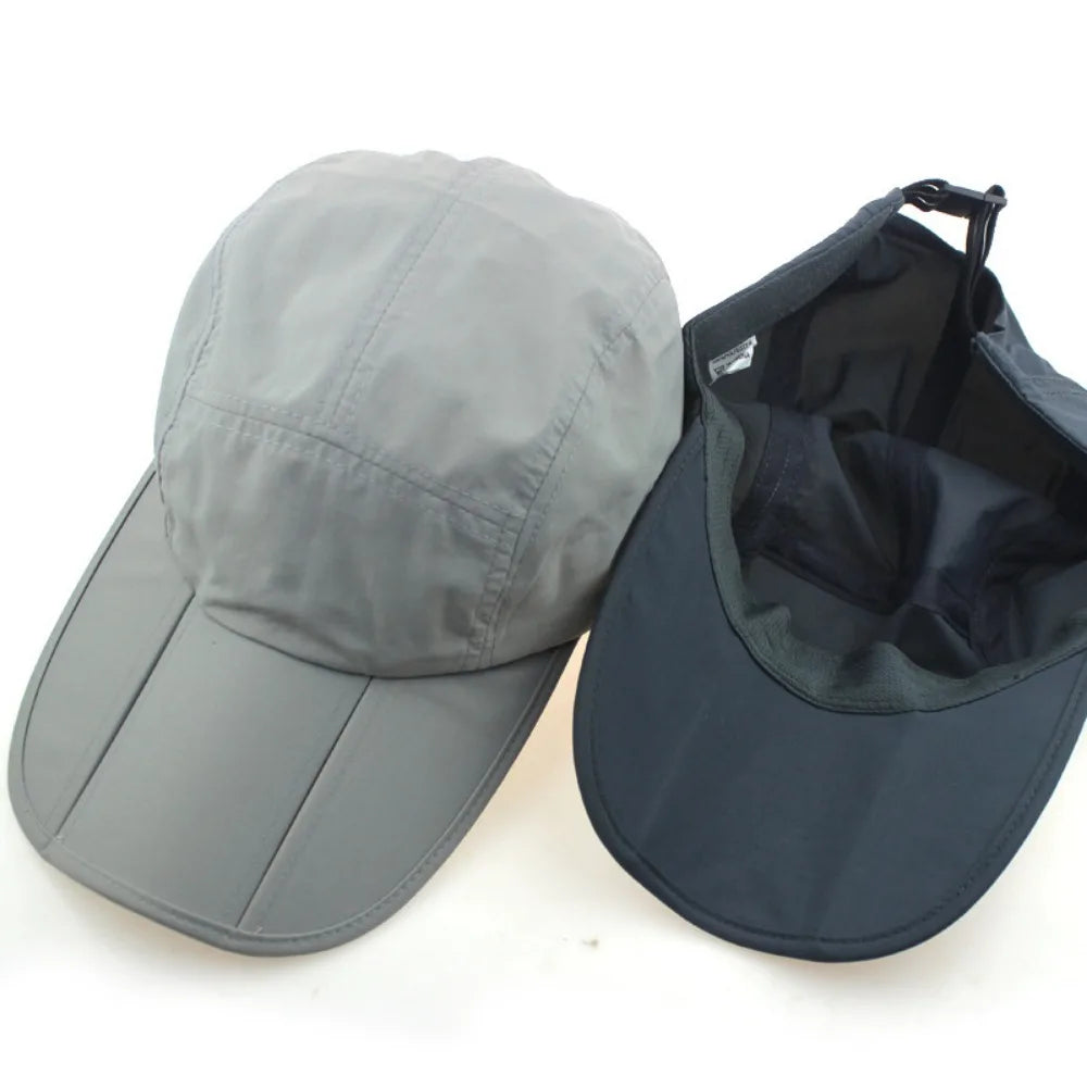 Quick-Drying Sport Baseball Cap Folding Waterproof Sun Protection Hat