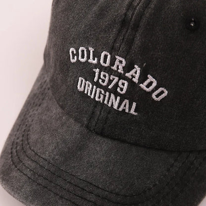 Embroidery Letter Children Baseball Cap Fashion Retro Kids