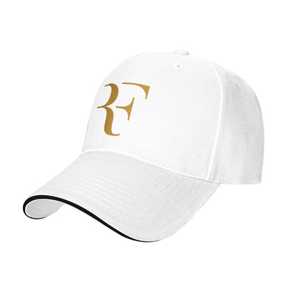 RF Roger Federer Trucker Hat Spring Golf Cap Unisex Baseball Cap