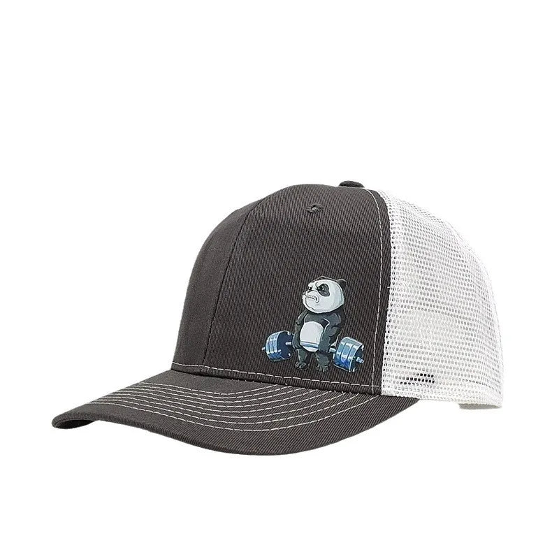 Unisex Panda print Richardson Baseball Cap