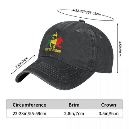 Judah Baseball Cap Men Hats Women Visor Protection Snapback Rasta Flag Lion Caps