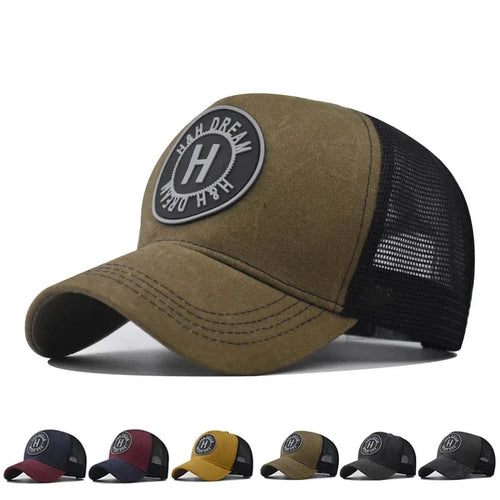 Quick Dry Hat Trucker Hat Mesh Cap Sport Cap for Men Baseball Cap