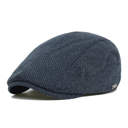 Winter Autumn Warm Newsboy Cap Men Women