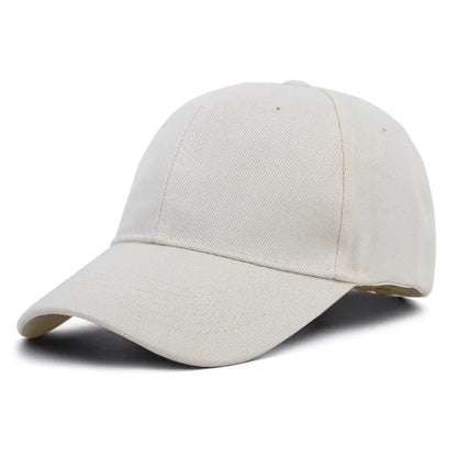 Summer Solid Color Women Sport Baseball Cap