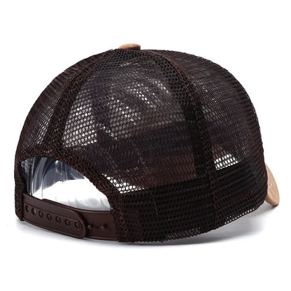 Summer Y2k Letter Embroidery Mesh Baseball Cap for Men Women