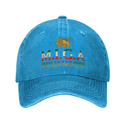 Iranian Make Iran Cap for Men Women Cotton