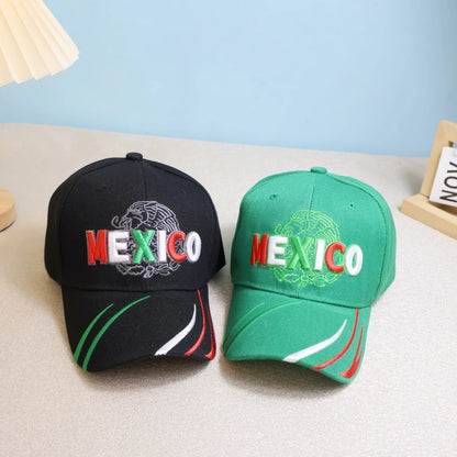 Men's Baseball Cap With Mexican Letter Embroidery