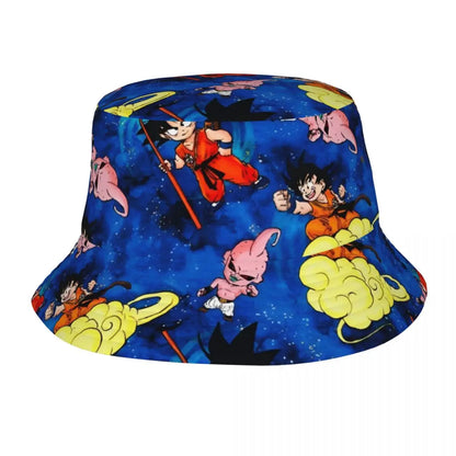 Dragon Ball Z Bucket Hat Spring Picnic Headwear Accessories Cartoon Anime Fisherman Hats