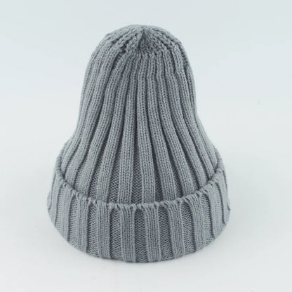 Autumn Winter Beanie Warm Soft Knitted Hat Hip Hop Cap
