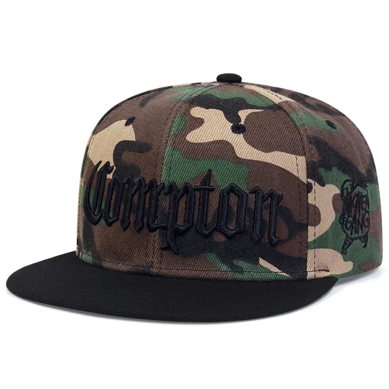 Unisex Compton Embroidery Hip-hop Hats Spring And Autumn