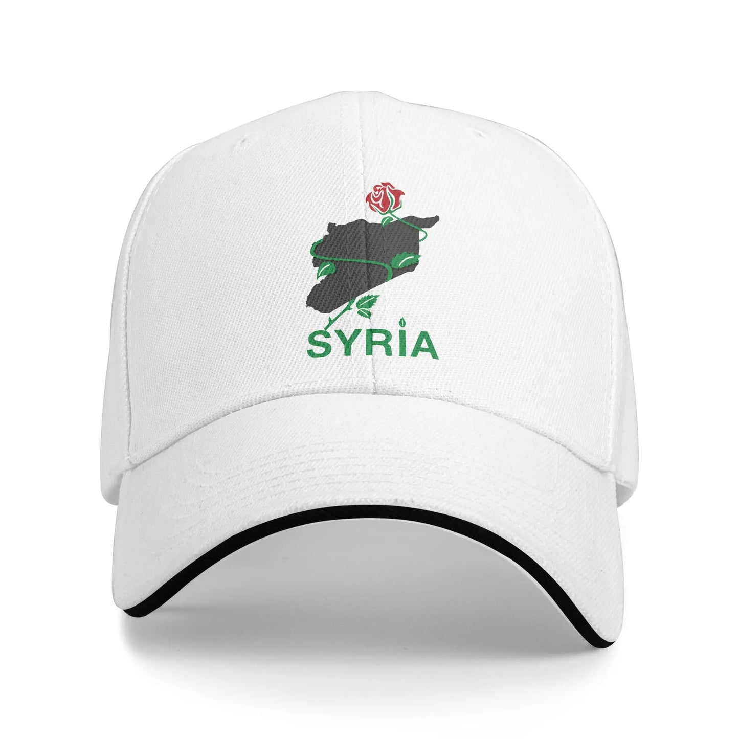 Syria Eagle Syrian Flag Logo Baseball Caps Hip Hop  Sandwich Caps Men Women