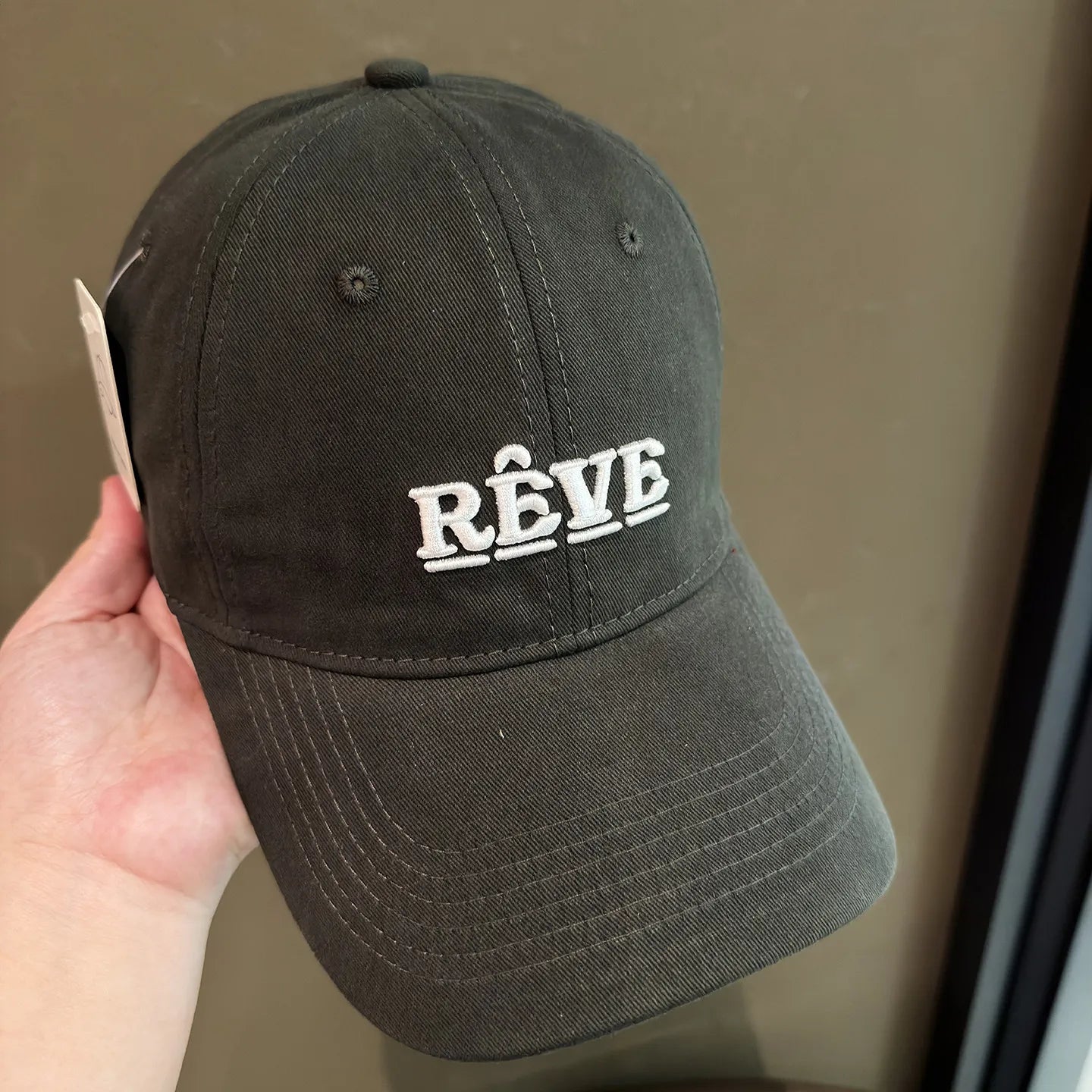 Spring Summer Letter Embroidered Soft Top Baseball Cap