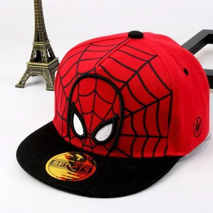 Hot Sale 2026 Hot Anime Cartoon Spiderman Hats For Kids