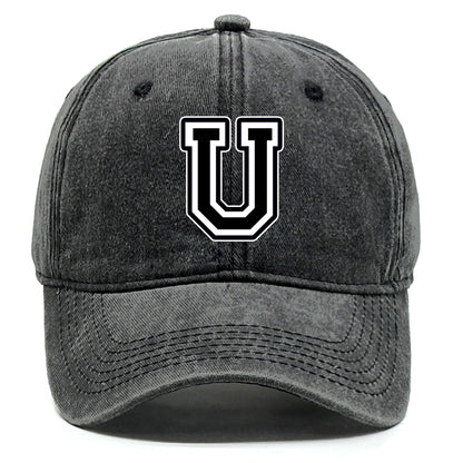 Popular Letters Print Baseball Caps Black Hat Gift Golf Dad Hat