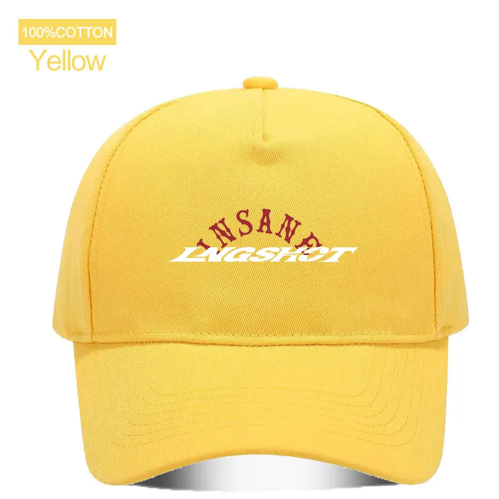 Cotton Classic Streetwear Baseball Cap Adjustable Snapback Printed Design