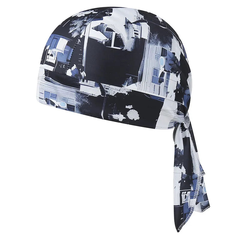 Camouflage Headband Bandana Handkerchief Head Man Pirate Hat