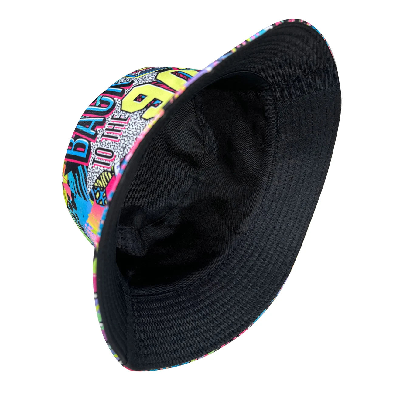 Abstract Graffiti Art Back90S Colorful Printed Bucket Hat