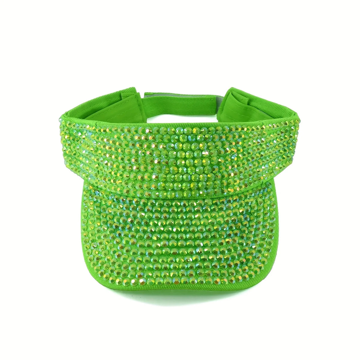 New Women's Shiny Rhinestone Sun Hat