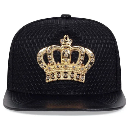 Unisex Crown Label Hip-Hop Hats Spring Autumn