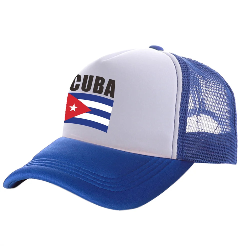 Cuba Cap Men Cool Cuba Flag Hat Baseball Cap