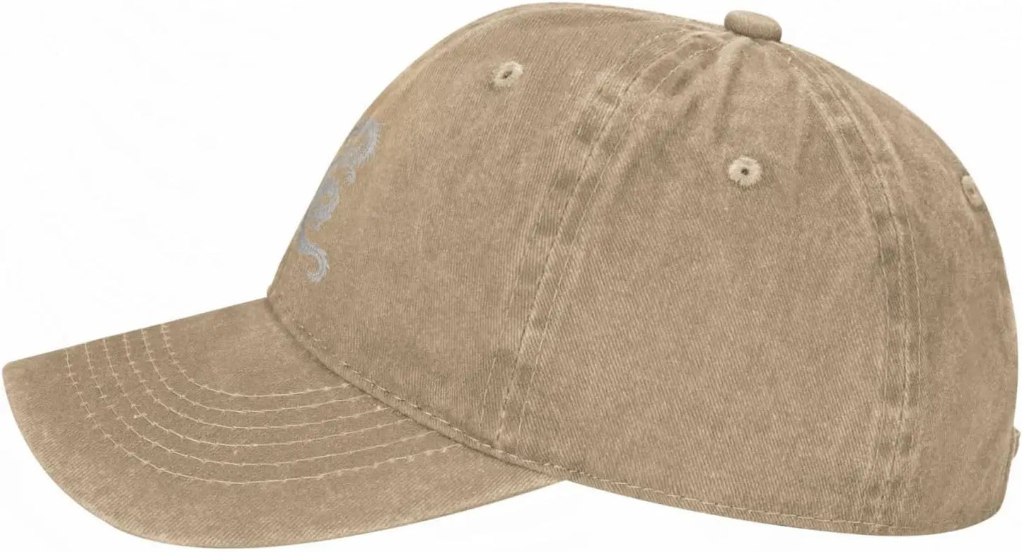 Yin Yang Dragon Baseball Cap