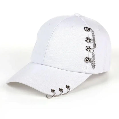 Unisex Side Iron Ring Baseball Caps Spring Autumn