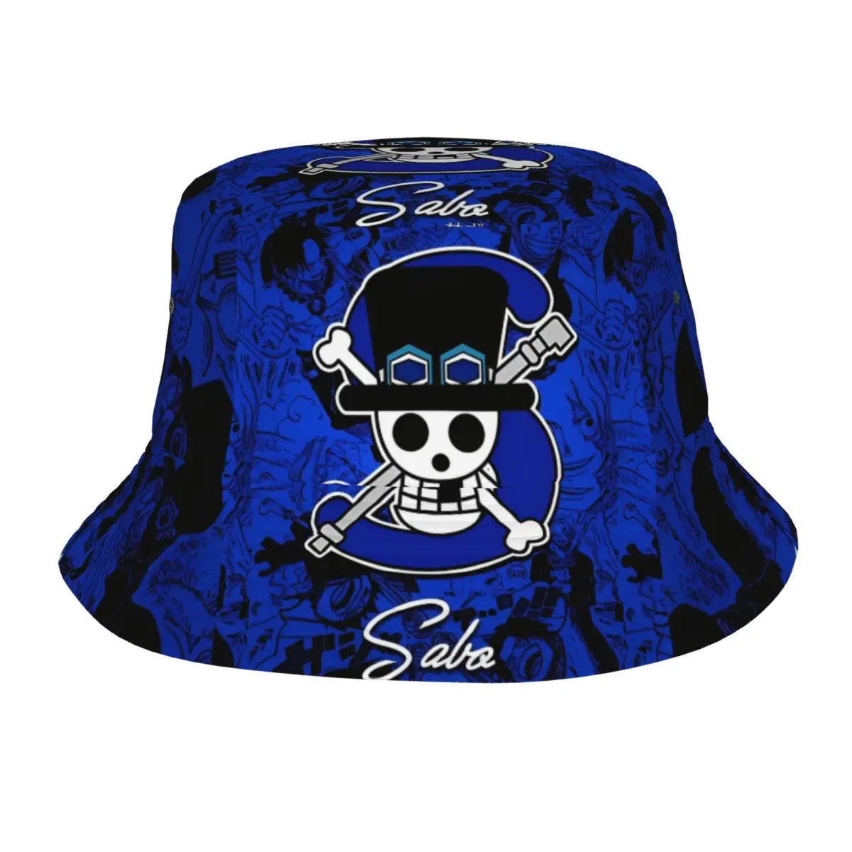 Japan Anime Zoro Luffy Skull Bucket Hats for Women Men Summer