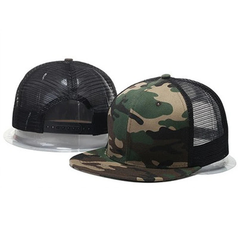Simple and Fashionable New Light Plate Mesh Hat Street Hip Hop Hat Outdoor Leisure Sports